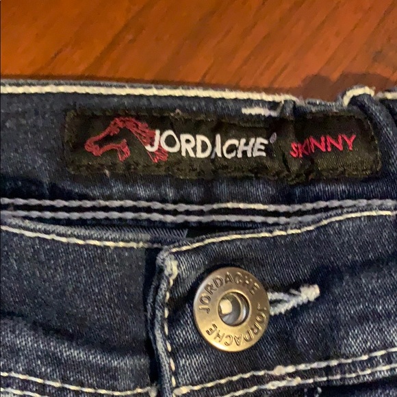 Jordache size 10 Slim Junior Blue Jeans - Picture 7 of 8